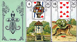 Blaue Eule Lenormand