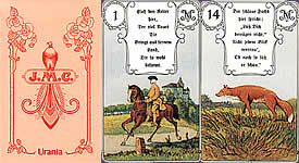 Rote Eule Lenormand